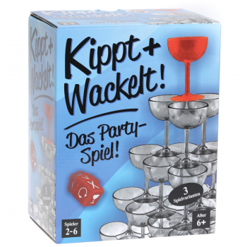 Partyspiel "Kippt und Wackelt"